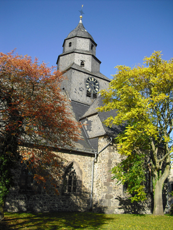 Die Kirche von Grüningen